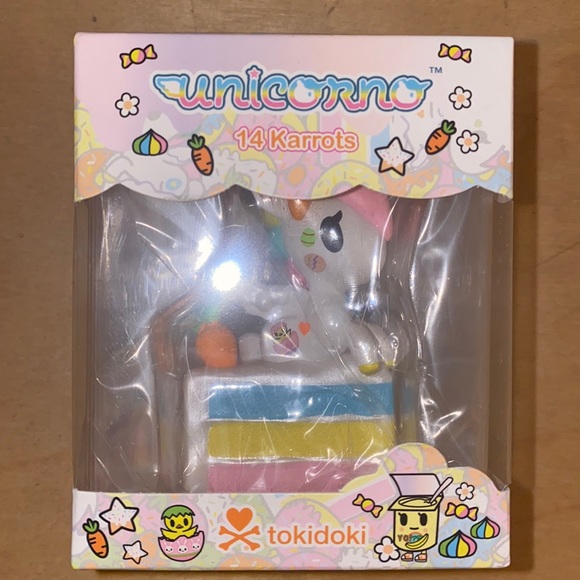 Tokidoki Unicorno 14 Karrots Figurine - Picture 1 of 2